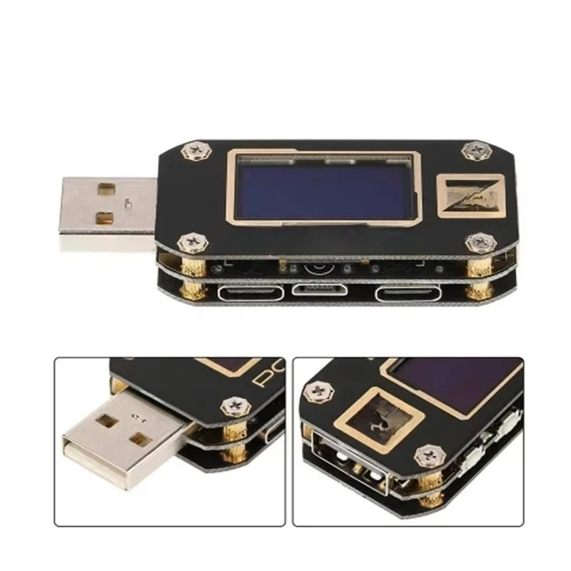 EE1 WAP01 USB Tester Type-C USB PD Tester QC 3.0 2.0 Charger Voltage Current Ripple Dual KM001 Volt Meter Power
EE1 WAP01 USB Tester Type-C USB PD Tester QC 3.0 2.0 Charger Voltage Current Ripple Dual KM001 Volt Meter Power