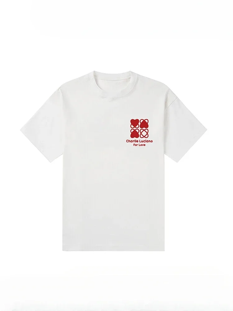 2024 Summer Fashion Trend New Cotton Print Fashion High-end Brand Loose Men's and Women's Fashion Brand Short Sleeve T-shirt
2024 Summer Fashion Trend New Cotton Print Fashion High-end Brand Loose Men's and Women's Fashion Brand Short Sleeve T-shirt