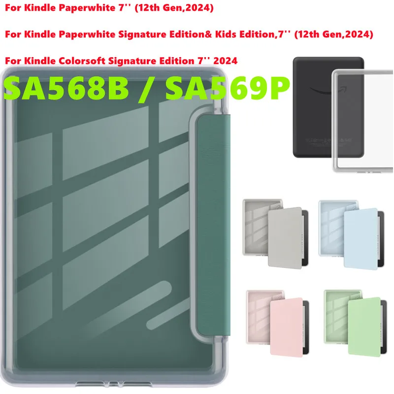 Прозрачный чехол на заднюю панель для Kindle Paperwhite 2024 12-го поколения Kindle Colorsoft 7 дюймов SA569P SA568B Защитный чехол Smart Cover 7 дюймов
Прозрачный чехол на заднюю панель для Kindle Paperwhite 2024 12-го поколения Kindle Colorsoft 7 дюймов SA569P SA568B Защитный чехол Smart Cover 7 дюймов