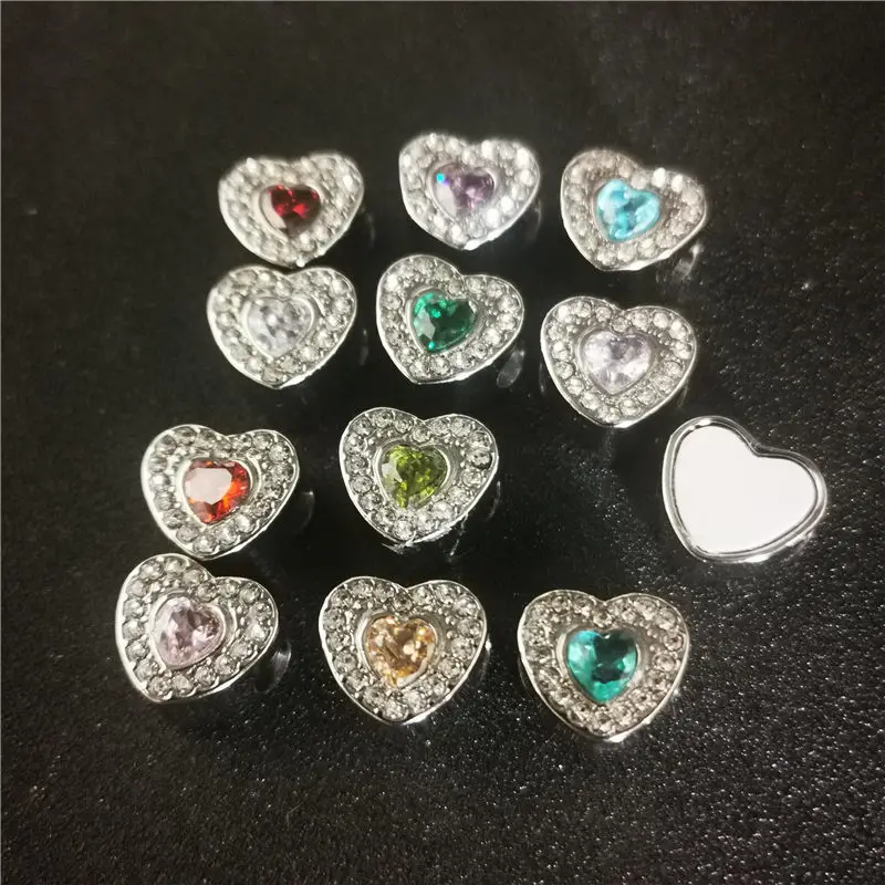 sublimation blank heart photo high quality Birthday Stone bead metal beads charm 10pieces/lot
sublimation blank heart photo high quality Birthday Stone bead metal beads charm 10pieces/lot