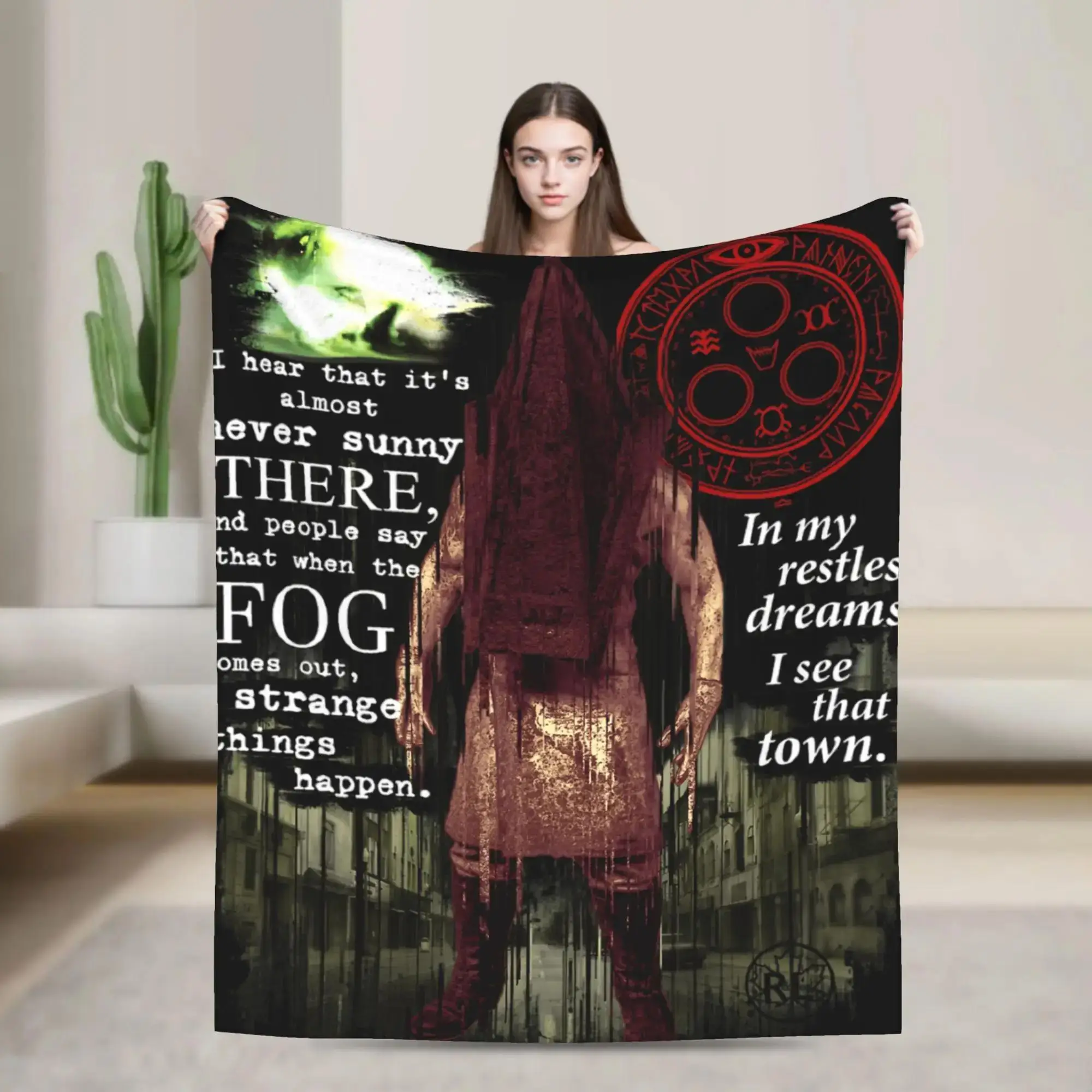 Silent Hill Remake Blanket Warm Printed Plush Throw for Couch Sofa Bed Camping Soft Flannel Bedspread Cover
Silent Hill Remake Blanket Warm Printed Plush Throw for Couch Sofa Bed Camping Soft Flannel Bedspread Cover