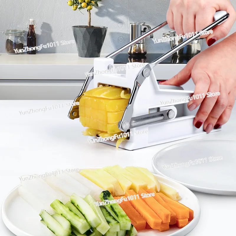 Stainless Steel Multifunction Potato Cutter Slicer Chipper for Cucumbers Vegetables Carrots - Kitchen Essential
Stainless Steel Multifunction Potato Cutter Slicer Chipper for Cucumbers Vegetables Carrots - Kitchen Essential