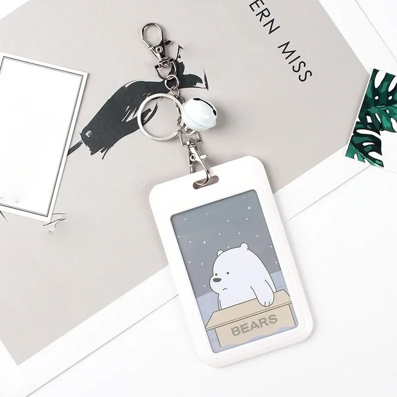 Cute Cartoon Card Cover Sleeve Unisex Business Card Case Student Kids Bus Badge ID Card Holder Cards Pass Cover with Key Chain
Cute Cartoon Card Cover Sleeve Unisex Business Card Case Student Kids Bus Badge ID Card Holder Cards Pass Cover with Key Chain
