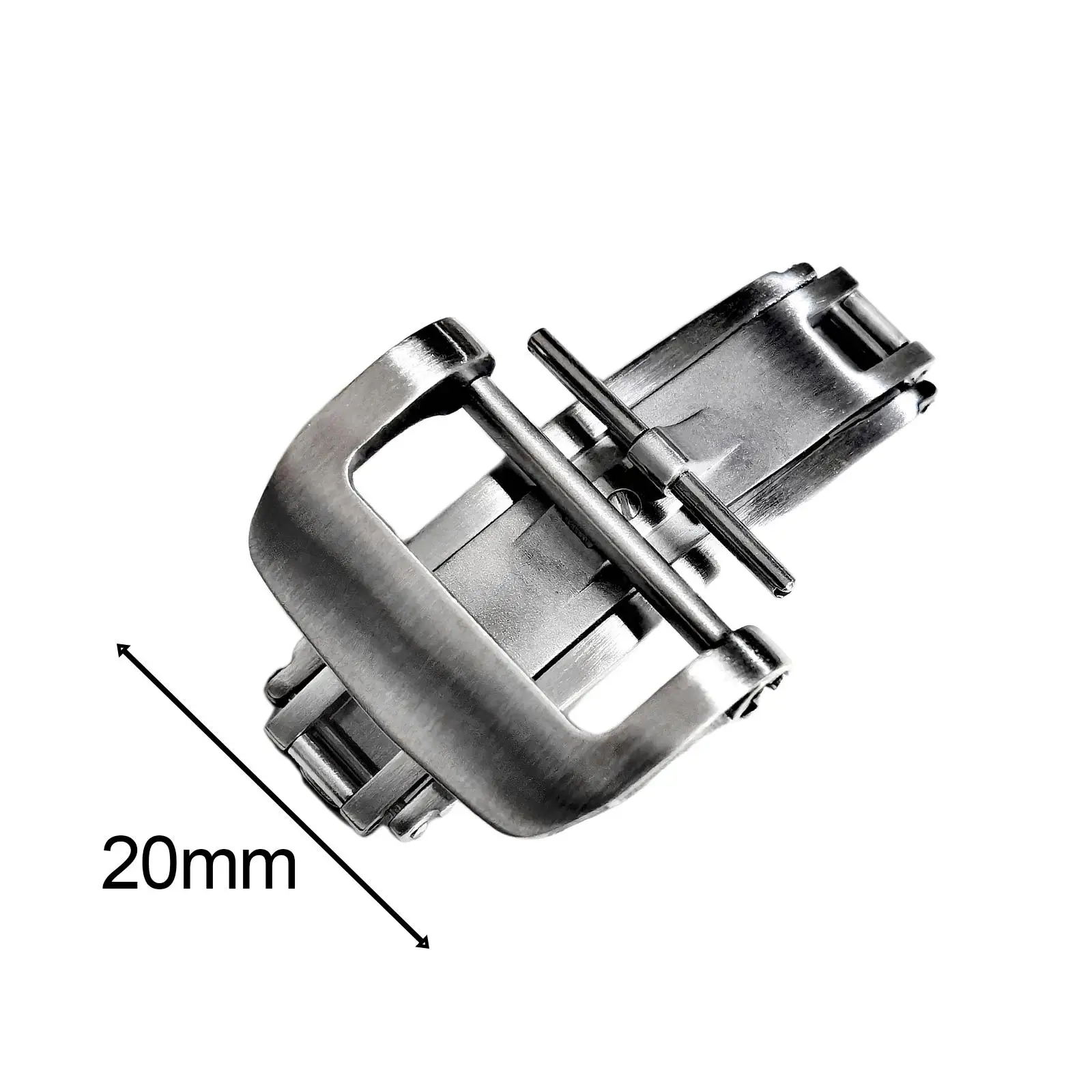Watch Clasp, Butterfly Buckle Sturdy Repair Polished for 20mm
Watch Clasp, Butterfly Buckle Sturdy Repair Polished for 20mm