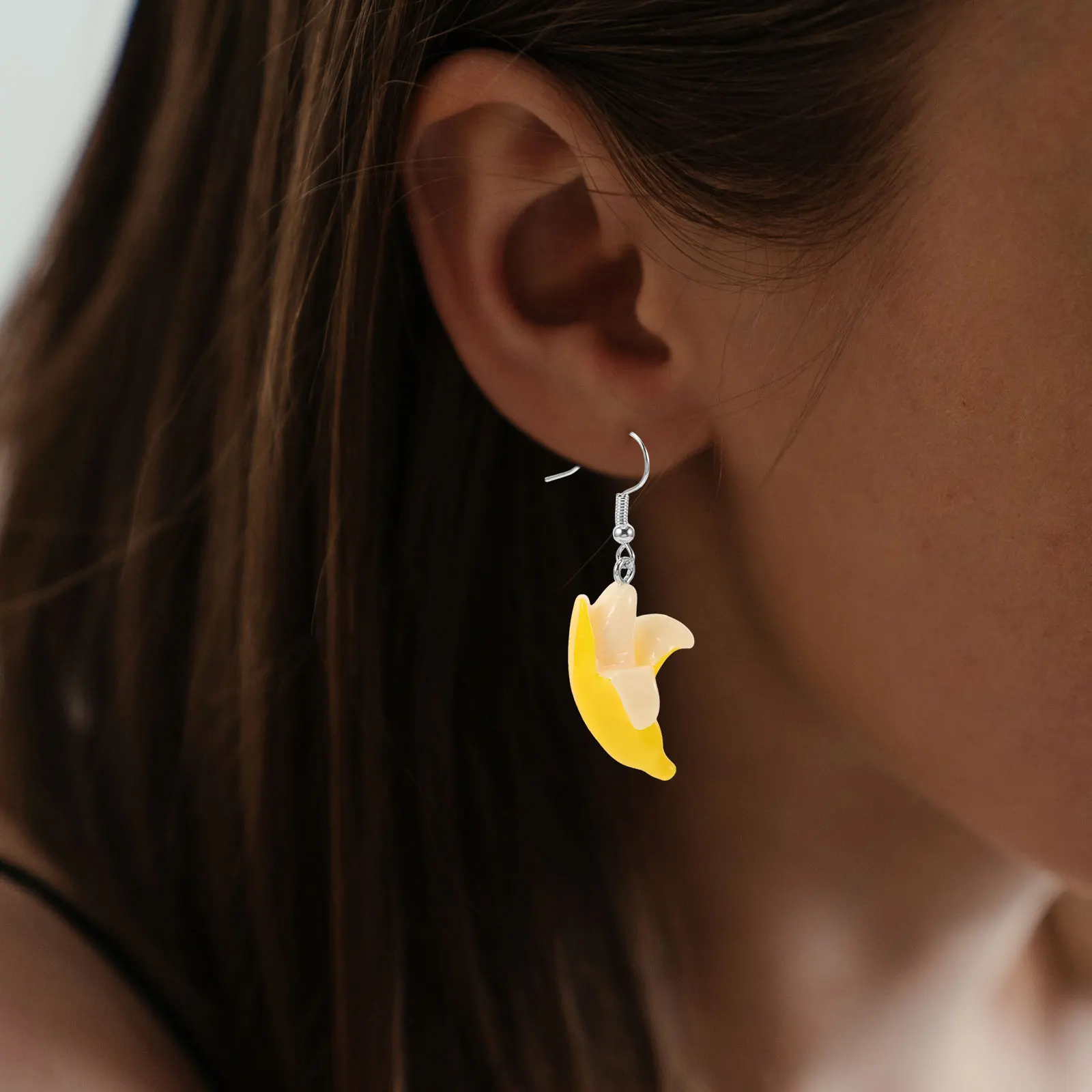 Banana Earrings 1 Pair Yellow Fruit Dangle Women Accessories Funny Studs Jewelry Gift Popular Fashion Ear Drop
Banana Earrings 1 Pair Yellow Fruit Dangle Women Accessories Funny Studs Jewelry Gift Popular Fashion Ear Drop
