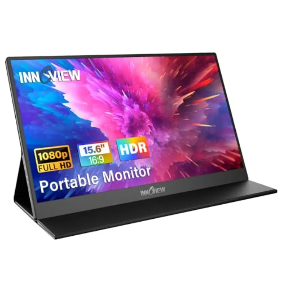 Portable Monitor, FHD 1080P HDMI USB C Second External Monitor for Laptop, Desktop, MacBook, Phones, Tablet, PS5/4, Xbox, Switc
Portable Monitor, FHD 1080P HDMI USB C Second External Monitor for Laptop, Desktop, MacBook, Phones, Tablet, PS5/4, Xbox, Switc