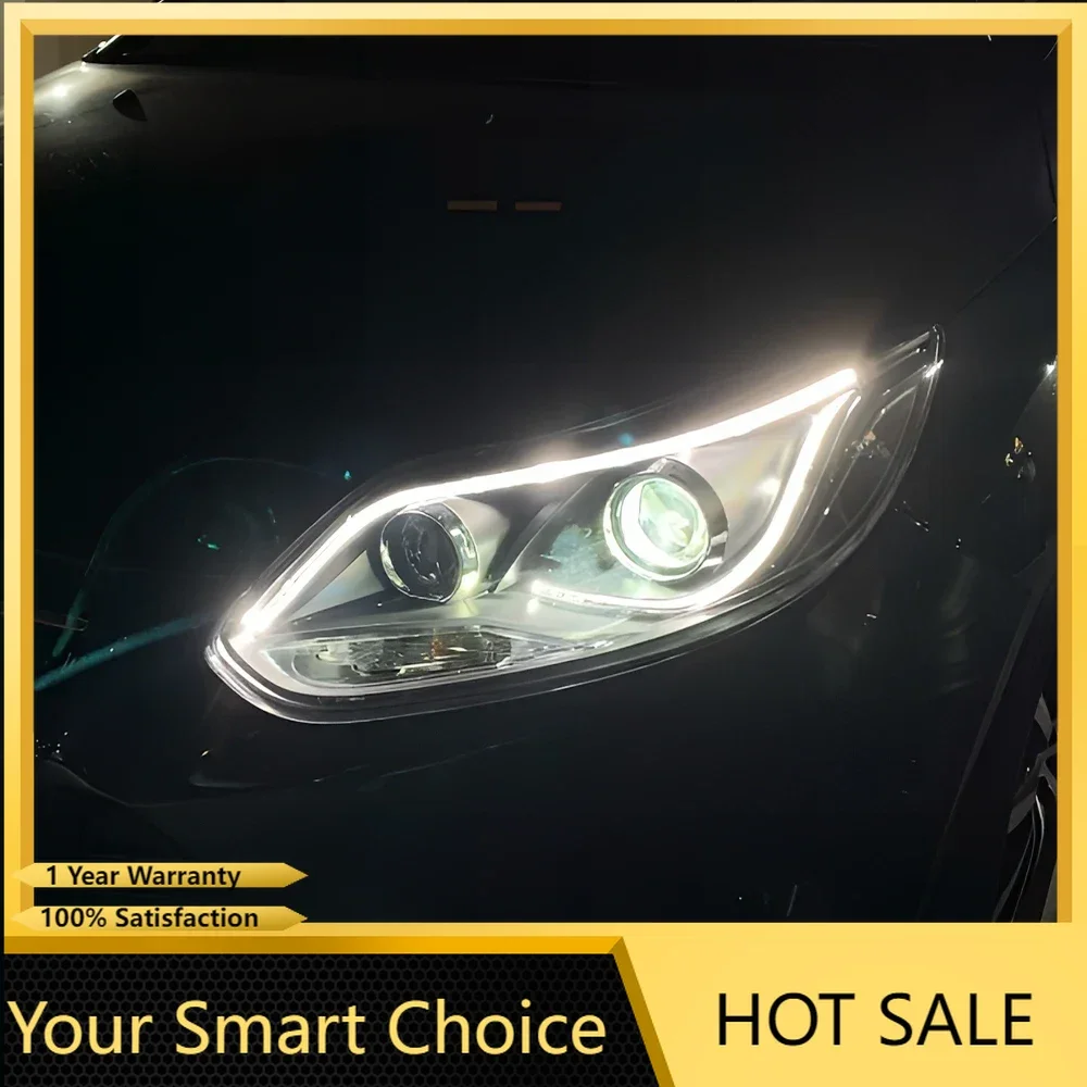 High Quality Upgraded Car Front Lamps For Ford Focus 2012-2014 LED Auto Headlights Assembly 2 Projector Lens Car Accessories
High Quality Upgraded Car Front Lamps For Ford Focus 2012-2014 LED Auto Headlights Assembly 2 Projector Lens Car Accessories