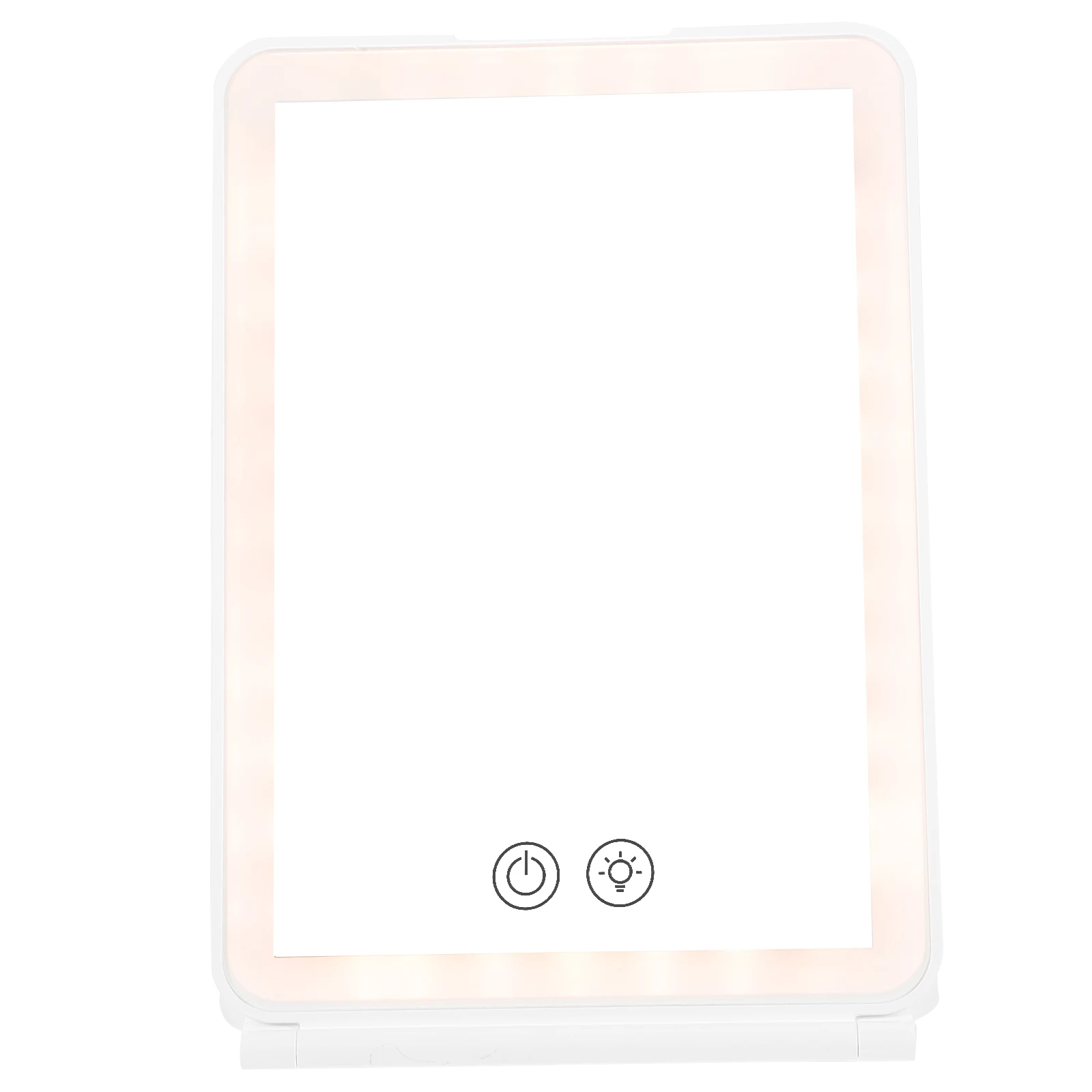Folding Makeup Mirror White Small Size LED Light Dimmable Portable Desk Tabletop Travel Sturdy Safe Material High
Folding Makeup Mirror White Small Size LED Light Dimmable Portable Desk Tabletop Travel Sturdy Safe Material High