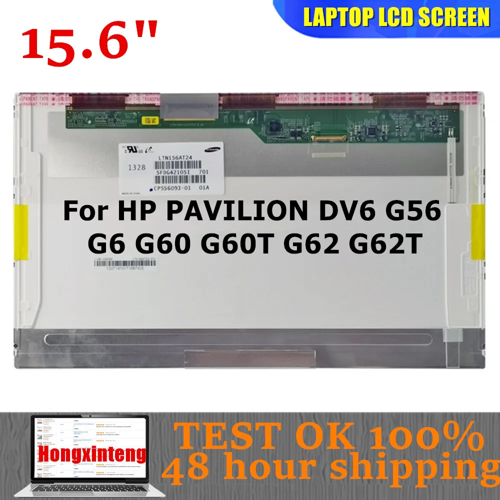 LTN156AT24 15.6"INCH 40PINS NORMAL LCD MATRIX 1366X768 40PINS For HP PAVILION DV6 G56 G6 G60 G60T G62 G62T
LTN156AT24 15.6"INCH 40PINS NORMAL LCD MATRIX 1366X768 40PINS For HP PAVILION DV6 G56 G6 G60 G60T G62 G62T