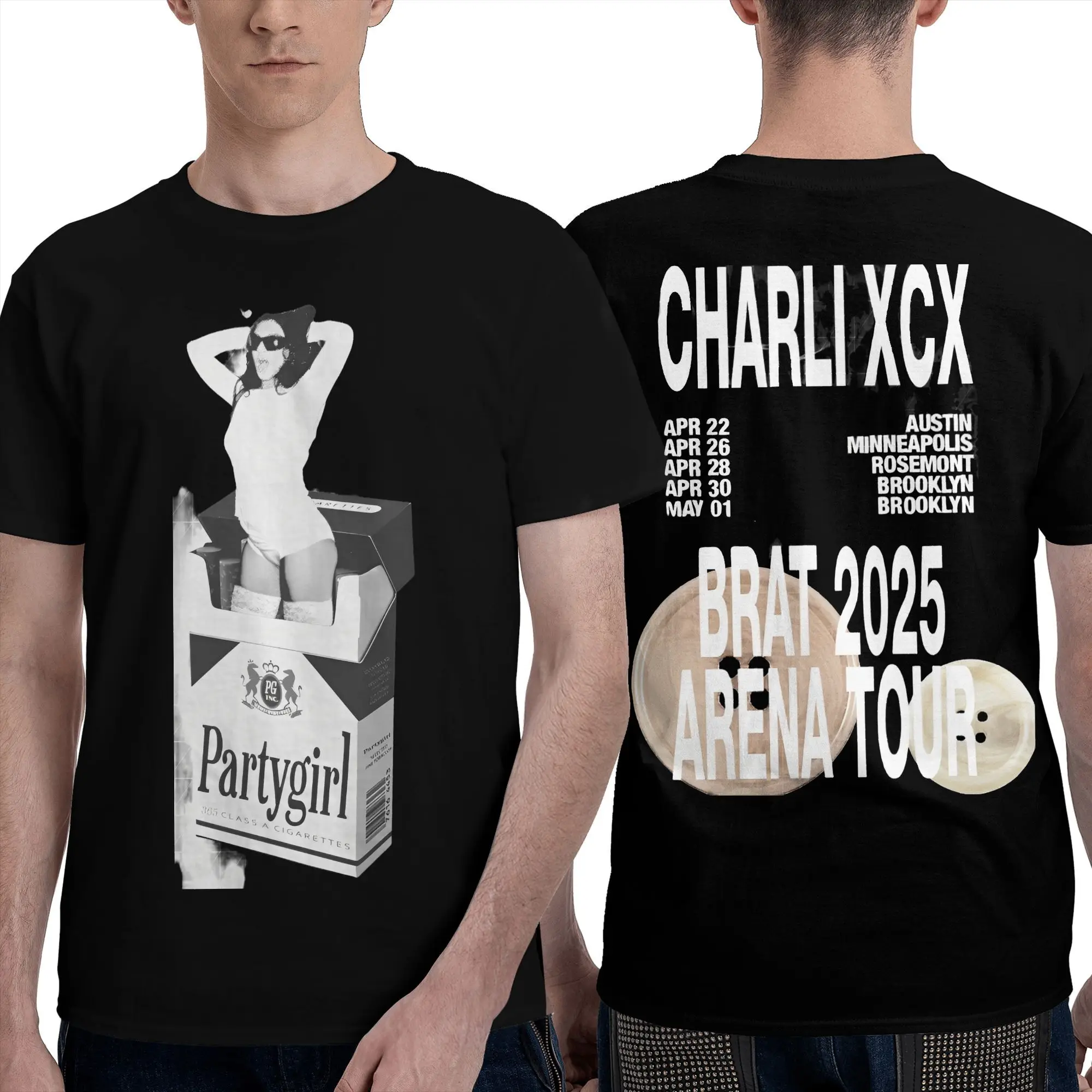 Новое поступление, мужская и женская рубашка Charli Xcx Brat 2025 Tour, хлопковая футболка, одежда для альбома певицы, винтажные футболки
Новое поступление, мужская и женская рубашка Charli Xcx Brat 2025 Tour, хлопковая футболка, одежда для альбома певицы, винтажные футболки