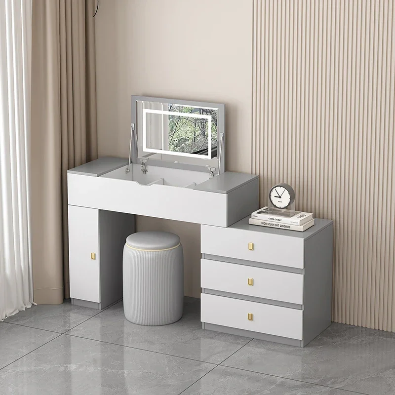 Modern European Dressing Table Console Minimalist Organizer Beauty Vanity Table Light Luxury Service Comoda Pra Quarto Furniture
Modern European Dressing Table Console Minimalist Organizer Beauty Vanity Table Light Luxury Service Comoda Pra Quarto Furniture
