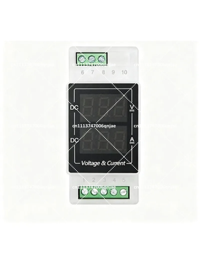 DC Digital Display Voltmeter Ammeter 100V 20A 50A 1000V Rail Type Integrated Meter
DC Digital Display Voltmeter Ammeter 100V 20A 50A 1000V Rail Type Integrated Meter