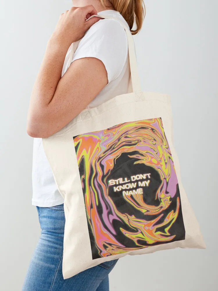 Still don't know my name Tote Bag tote bag screen Women's shopper Reusable bags
Still don't know my name Tote Bag tote bag screen Women's shopper Reusable bags