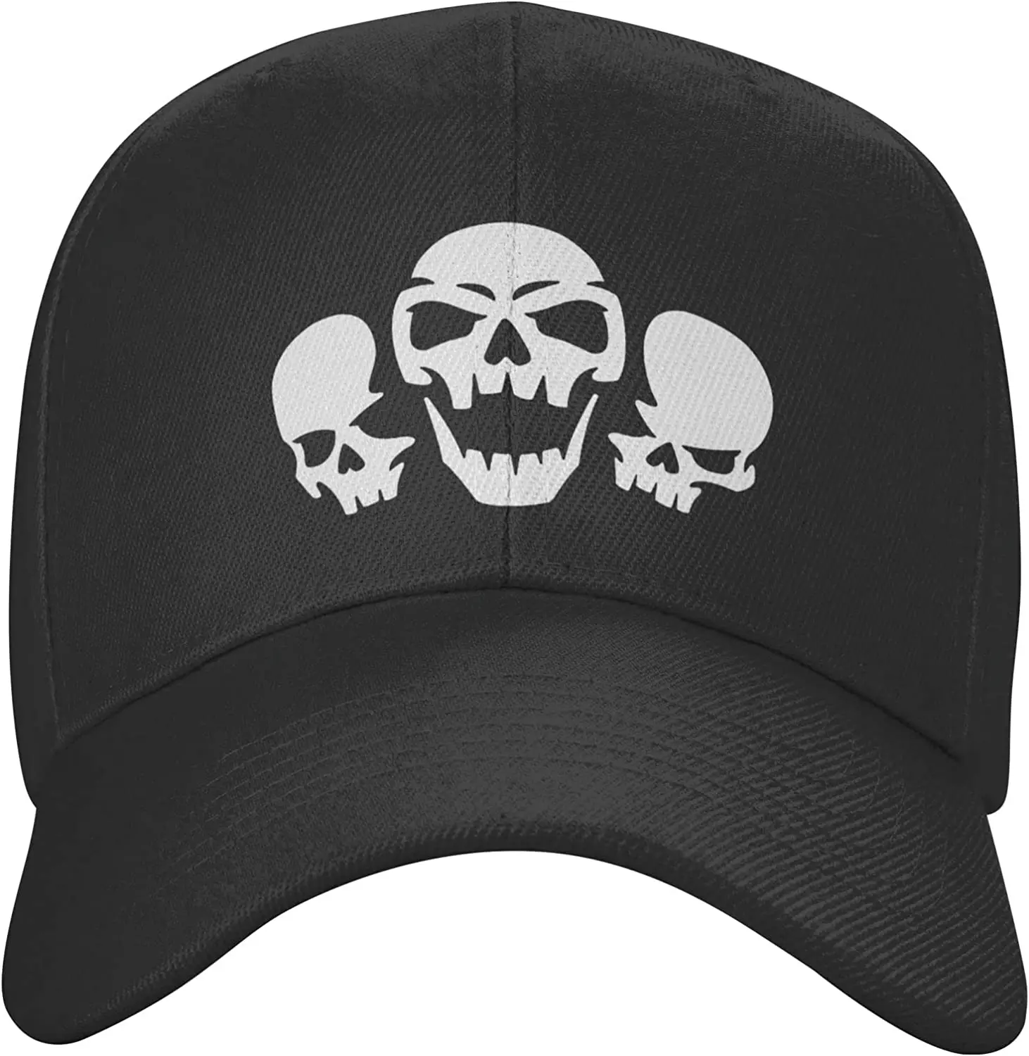 Skull Gothic Black Baseball Cap for Men Women Adjustable Dad Hat Summer Trucker Caps Halloween Style Four Seasons Unisex Cap
Skull Gothic Black Baseball Cap for Men Women Adjustable Dad Hat Summer Trucker Caps Halloween Style Four Seasons Unisex Cap