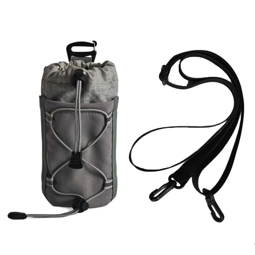 Backpack Attachment Mountaineering Accessory Pouch Polyester Anti-lost Water Bottle Storage Bag with Shoulder Strap Lightweight
Backpack Attachment Mountaineering Accessory Pouch Polyester Anti-lost Water Bottle Storage Bag with Shoulder Strap Lightweight