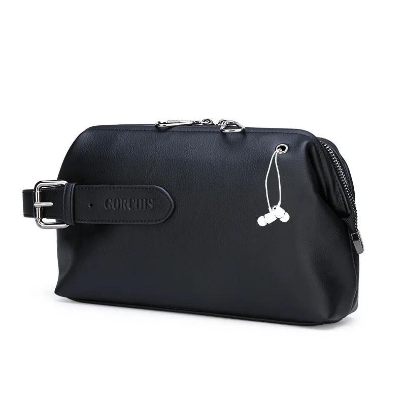 Men's Large-Capacity Soft PU Leather Handbag Fashionable Biker Money Bag Card Holders Mobile Pocket Gift Leisure Accessory
Men's Large-Capacity Soft PU Leather Handbag Fashionable Biker Money Bag Card Holders Mobile Pocket Gift Leisure Accessory