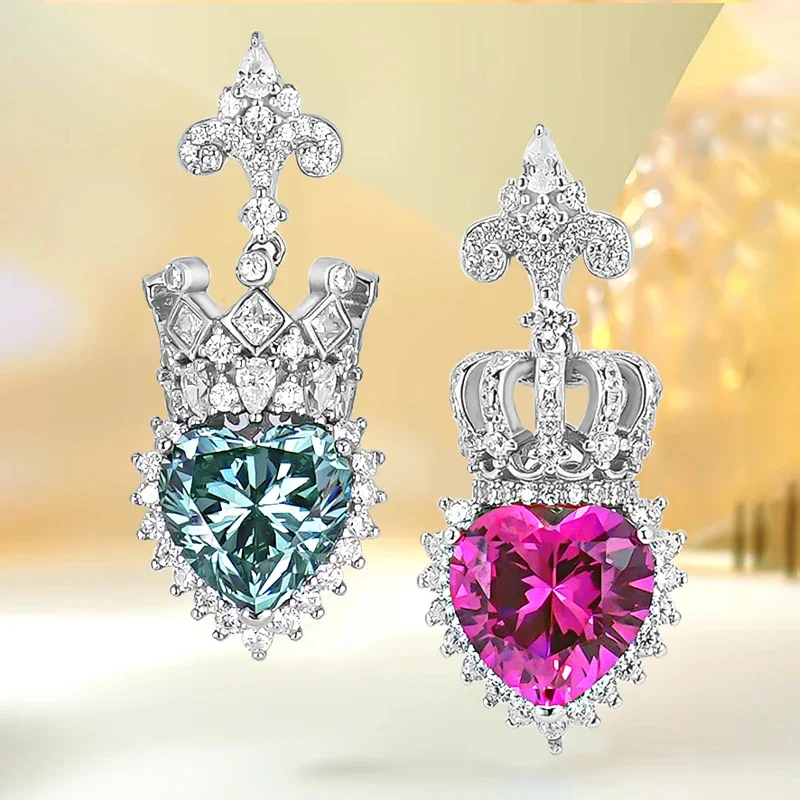 Маленькие и универсальные серьги Desire в виде короны из серебра 925 пробы с высокоуглеродистыми бриллиантами
Маленькие и универсальные серьги Desire в виде короны из серебра 925 пробы с высокоуглеродистыми бриллиантами
