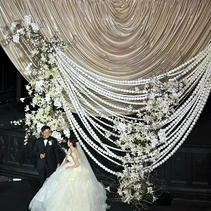 Giant Foam Ball String Wedding Decoration Hanging Pearl Chain Pendant Hanging For Photography Props Backdrops Wall Display
Giant Foam Ball String Wedding Decoration Hanging Pearl Chain Pendant Hanging For Photography Props Backdrops Wall Display