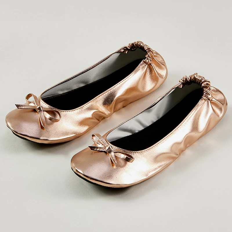 Women's Fashionable Soft Comfortable Foldable Fitness Design Classic Soft PU Ballet Yoga Flats Dance Shoes Suitable For Indoor
Women's Fashionable Soft Comfortable Foldable Fitness Design Classic Soft PU Ballet Yoga Flats Dance Shoes Suitable For Indoor