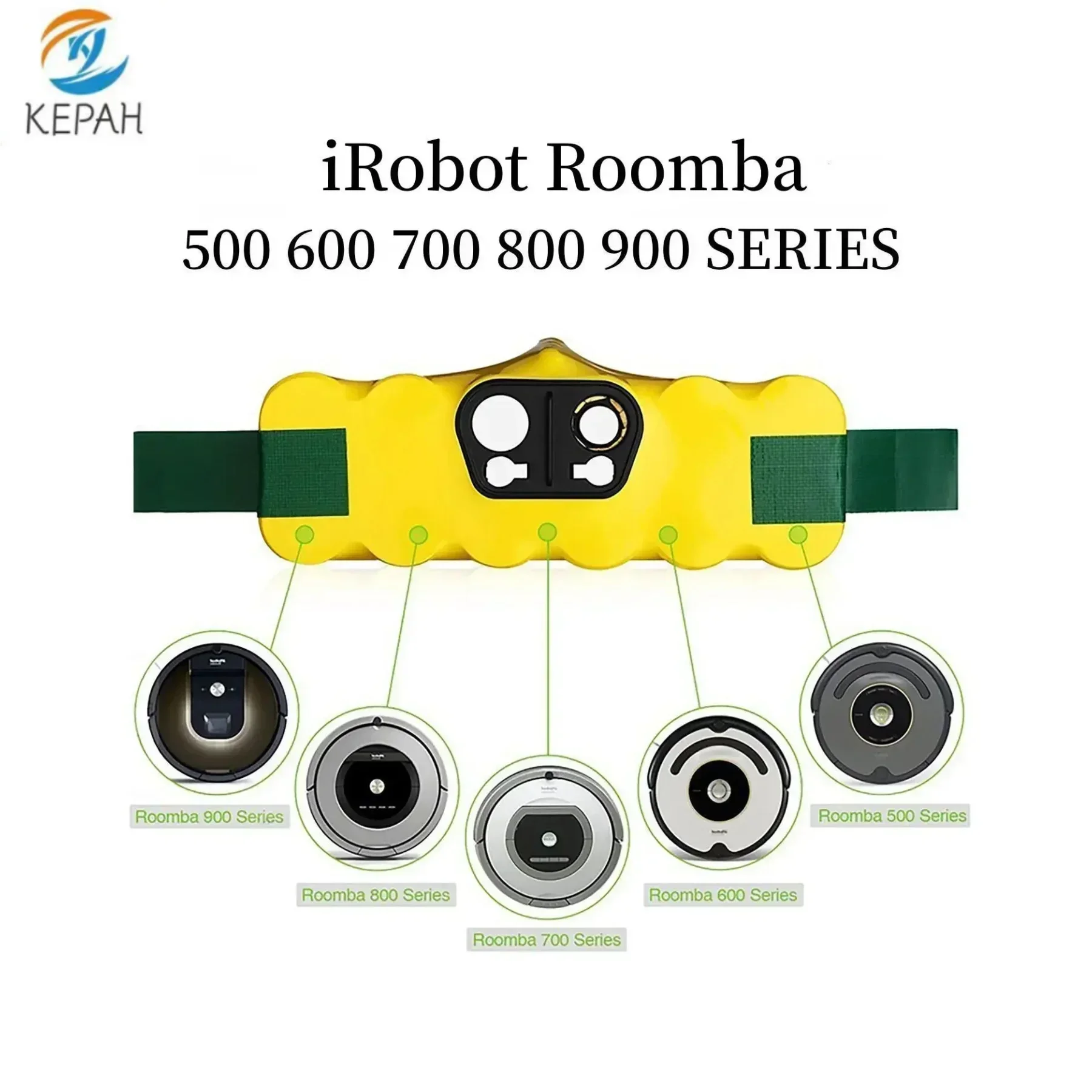 14.4V iRobot Roomba Battery 5000mAh for 500 600 700 800 900 521 530 531 550 540 545 630 631 760 780 860 Series Vacuum Cleaner
14.4V iRobot Roomba Battery 5000mAh for 500 600 700 800 900 521 530 531 550 540 545 630 631 760 780 860 Series Vacuum Cleaner
