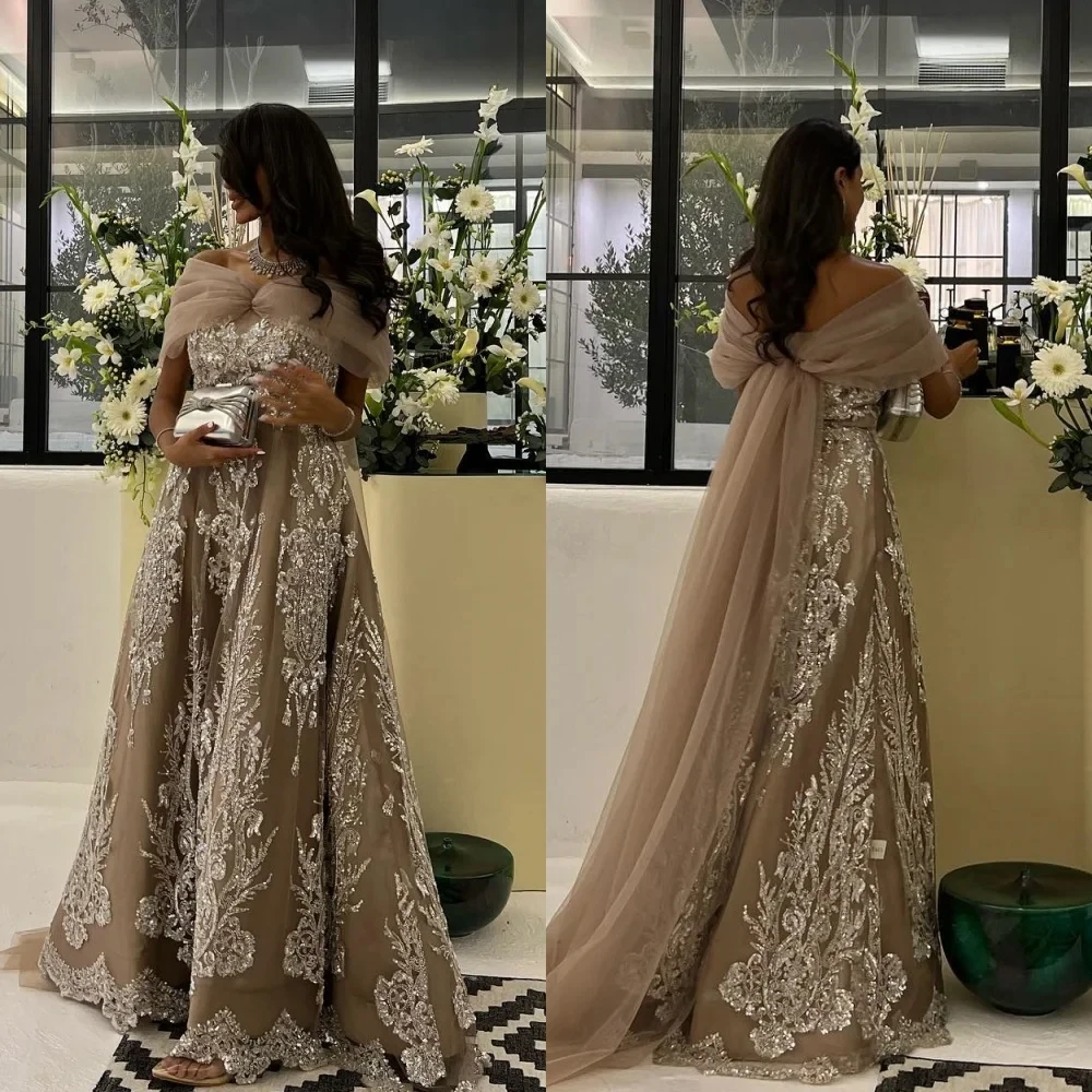 Customized Retro High quality Formal Exquisite Tulle Pattern A-line Off-the-shoulder Long Dresses Cocktail Dresses Classic
Customized Retro High quality Formal Exquisite Tulle Pattern A-line Off-the-shoulder Long Dresses Cocktail Dresses Classic