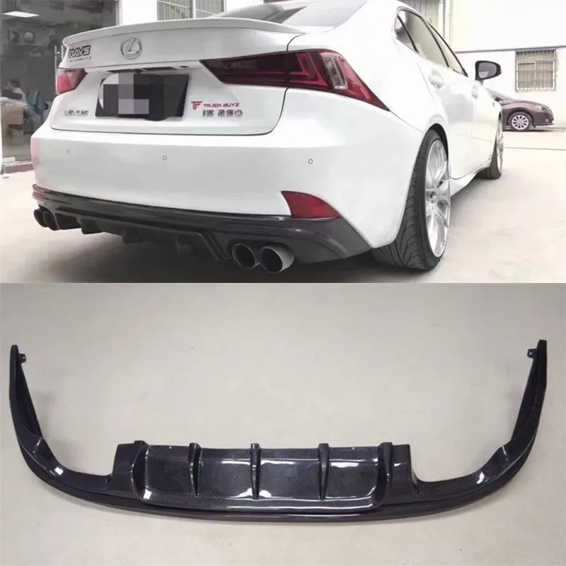 For Lexus IS250 IS300 2013-2019 Real Carbon Fiber Car Rear Bumper Lip Diffuser Splitters Spoiler Back Car Accessories Body Kit
For Lexus IS250 IS300 2013-2019 Real Carbon Fiber Car Rear Bumper Lip Diffuser Splitters Spoiler Back Car Accessories Body Kit