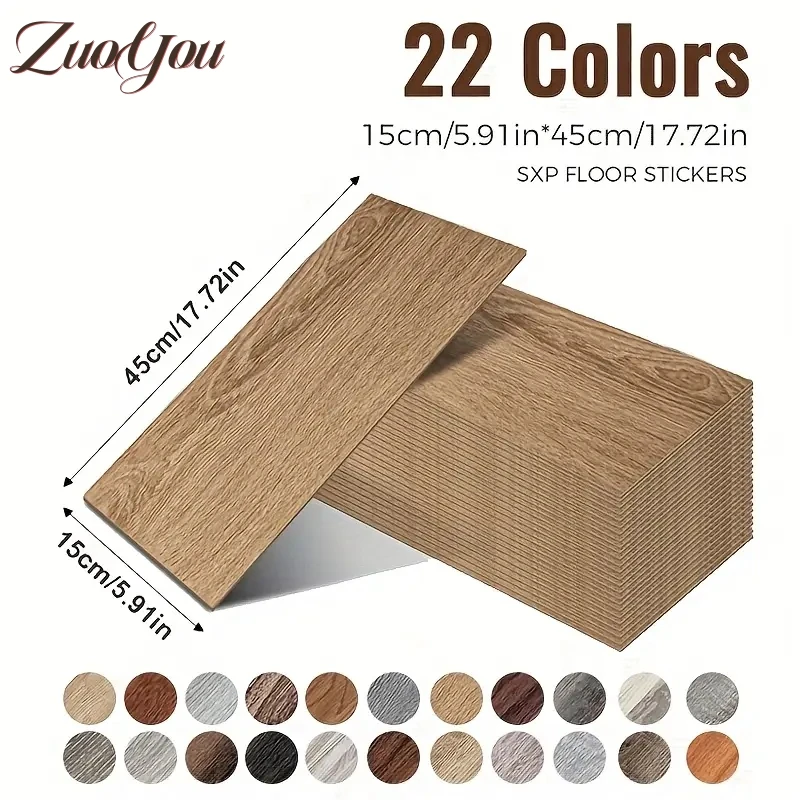Imitation Wood Grain Self-adhesive Floor Sticker Waterproof for Kitchen Bedroom Living Room Peel and Stick Flooring Home Decor
Imitation Wood Grain Self-adhesive Floor Sticker Waterproof for Kitchen Bedroom Living Room Peel and Stick Flooring Home Decor