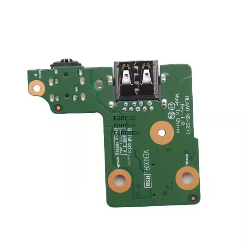 Маленькая USB-плата, аудиоплата NS-D271 5C51M05850 для Lenovo ThinkPad L14 Gen1 Gen2
Маленькая USB-плата, аудиоплата NS-D271 5C51M05850 для Lenovo ThinkPad L14 Gen1 Gen2
