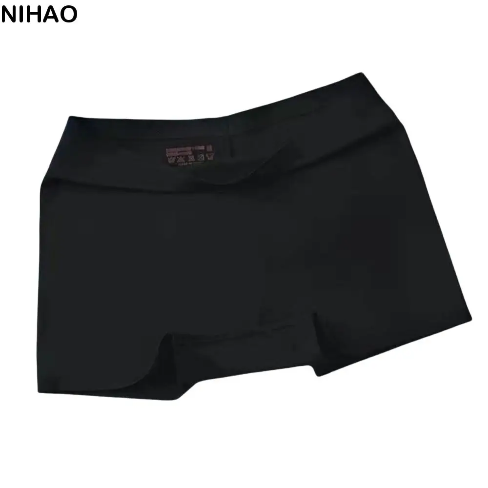 Защитные брюки, летние трусики из ледяного шелка, бесшовные бесшовные трусы из ледяного шелка со средней талией, нижнее белье, женские трусы-боксеры
Защитные брюки, летние трусики из ледяного шелка, бесшовные бесшовные трусы из ледяного шелка со средней талией, нижнее белье, женские трусы-боксеры