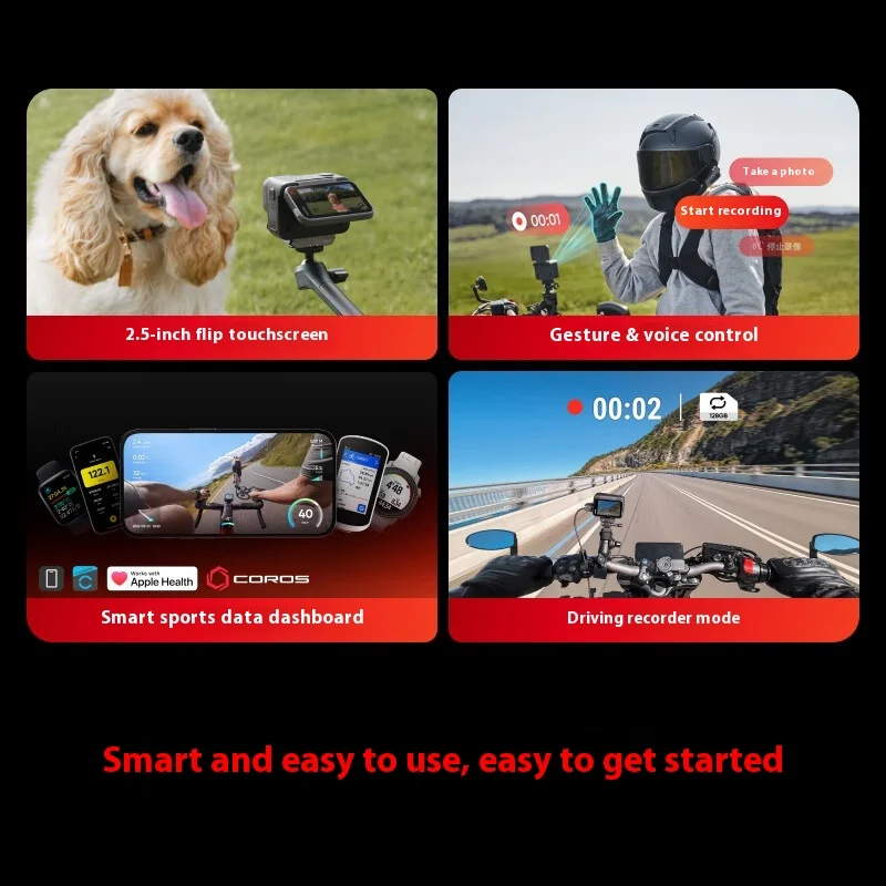 Insta360 Ace Pro 2 - 8K Waterproof Action Camera Co-Engineered with Leica, 1/1.3" Sensor, Dual AI Chip, Leading Low Light
Insta360 Ace Pro 2 - 8K Waterproof Action Camera Co-Engineered with Leica, 1/1.3" Sensor, Dual AI Chip, Leading Low Light