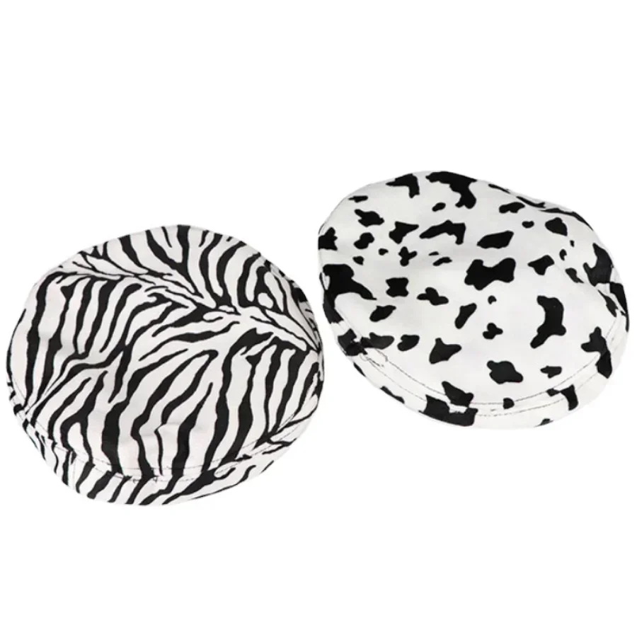 Animal Print Beret with Peaked Top Cow & Zebra Pattern Painter Hat One Size Adjustable for Women Girls Autumn Fashion
Animal Print Beret with Peaked Top Cow & Zebra Pattern Painter Hat One Size Adjustable for Women Girls Autumn Fashion