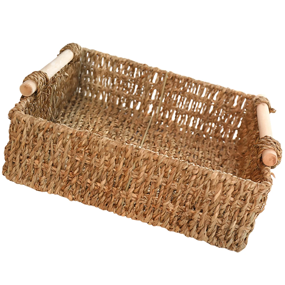 Eco friendly Straw Wooden Storage Basket Home Decoration Desktop ganizer Tidy Hamper Wardrobe Storage Baskets Desktop
Eco friendly Straw Wooden Storage Basket Home Decoration Desktop ganizer Tidy Hamper Wardrobe Storage Baskets Desktop