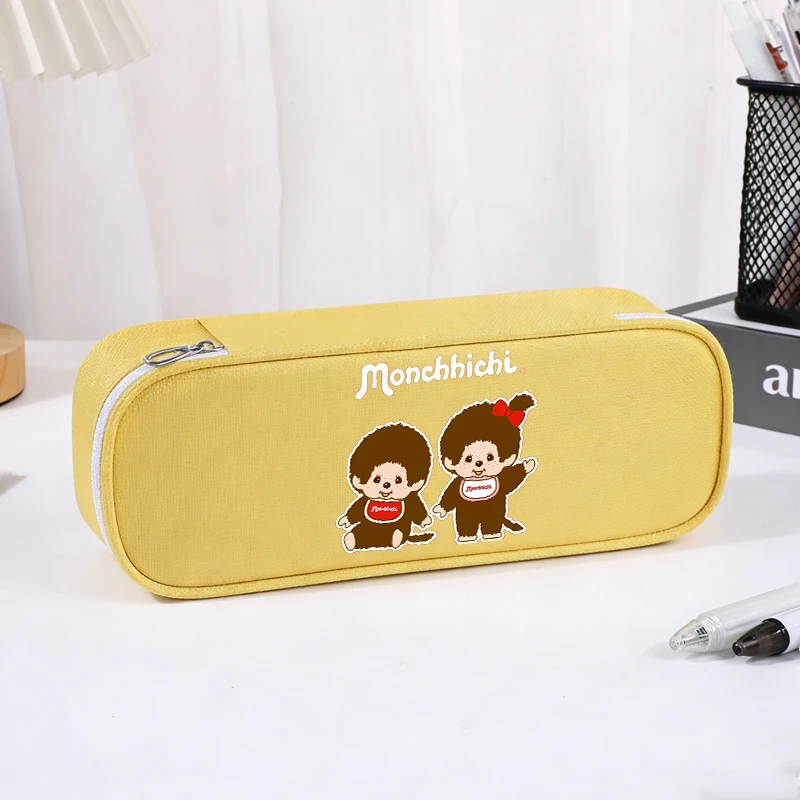 Monchhichi Pencil Cases Cartoon Large Capacity Pen Bags Anime New Boys Girls Pencil Bag School Stationery Supplies Birthday Gift
Monchhichi Pencil Cases Cartoon Large Capacity Pen Bags Anime New Boys Girls Pencil Bag School Stationery Supplies Birthday Gift