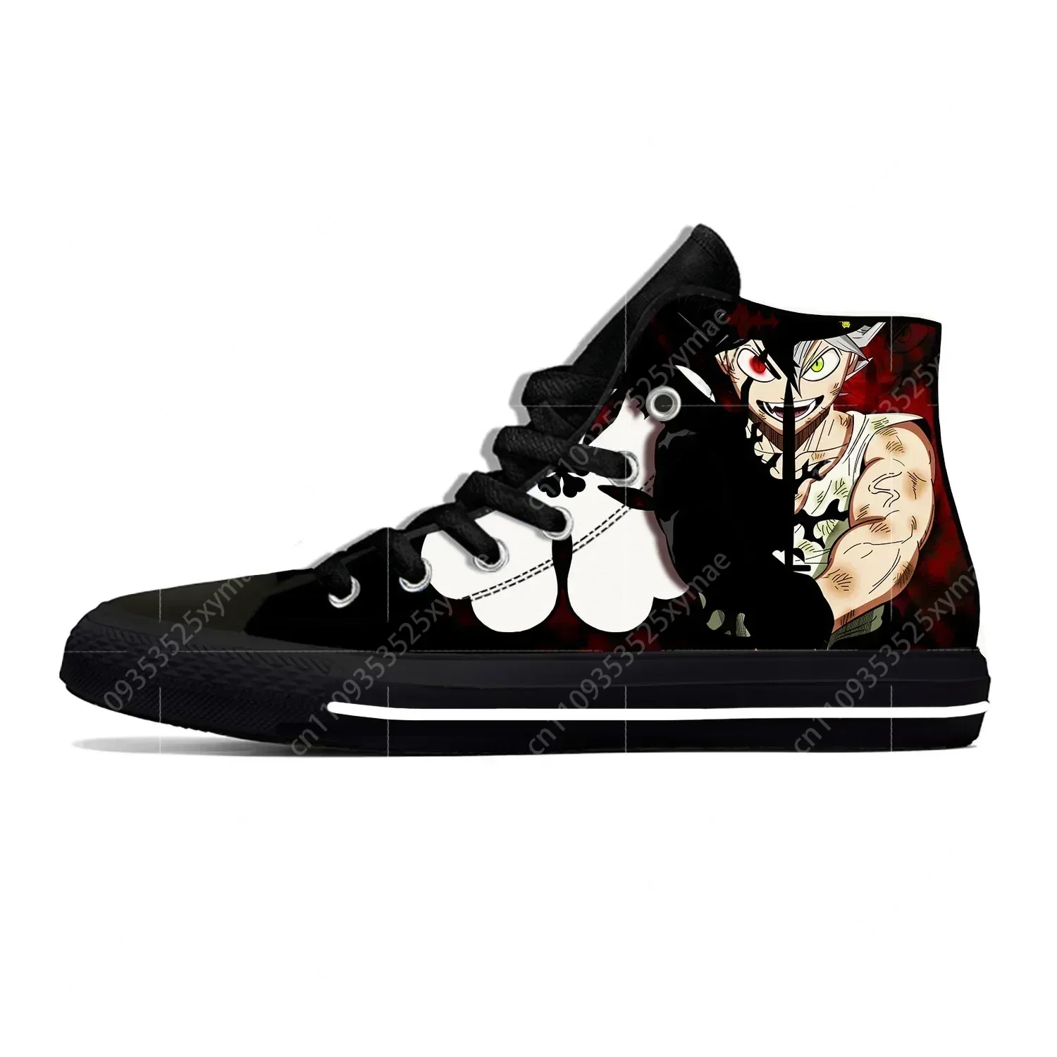 Japanese Anime Manga Cartoon Black Clover Asta Casual Shoes High Top Hot Lightweight Breathable Mens Womens Teenager Sneakers
Japanese Anime Manga Cartoon Black Clover Asta Casual Shoes High Top Hot Lightweight Breathable Mens Womens Teenager Sneakers