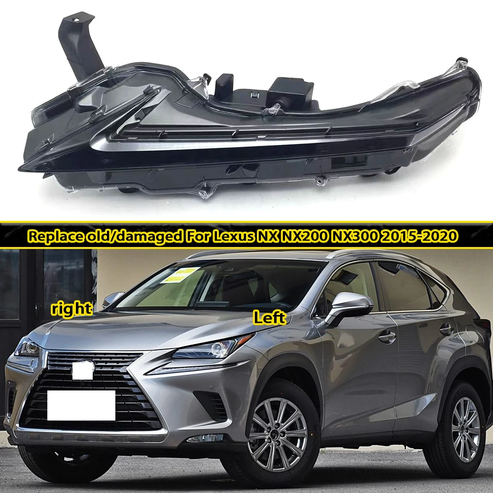 For Lexus NX NX200 NX300 2015-2020 Daytime Running Light Shade Cover Shell + Daytime Running Light Base Back shell
For Lexus NX NX200 NX300 2015-2020 Daytime Running Light Shade Cover Shell + Daytime Running Light Base Back shell