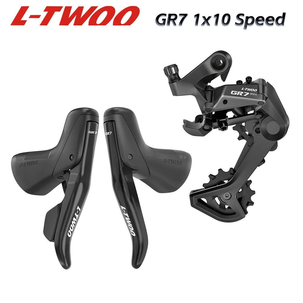 LTWOO GR7 1x10 Speed, 10s Road Groupset, R/L Shifter + Rear Derailleurs, gravel-bikes Cyclo-Cross
LTWOO GR7 1x10 Speed, 10s Road Groupset, R/L Shifter + Rear Derailleurs, gravel-bikes Cyclo-Cross