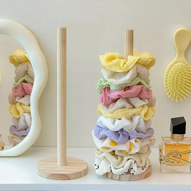 Wood Hair Scrunchies Organizer Display Stand Headband Bracelet Holder Hair Accessories Organizer Storage Shelf
Wood Hair Scrunchies Organizer Display Stand Headband Bracelet Holder Hair Accessories Organizer Storage Shelf