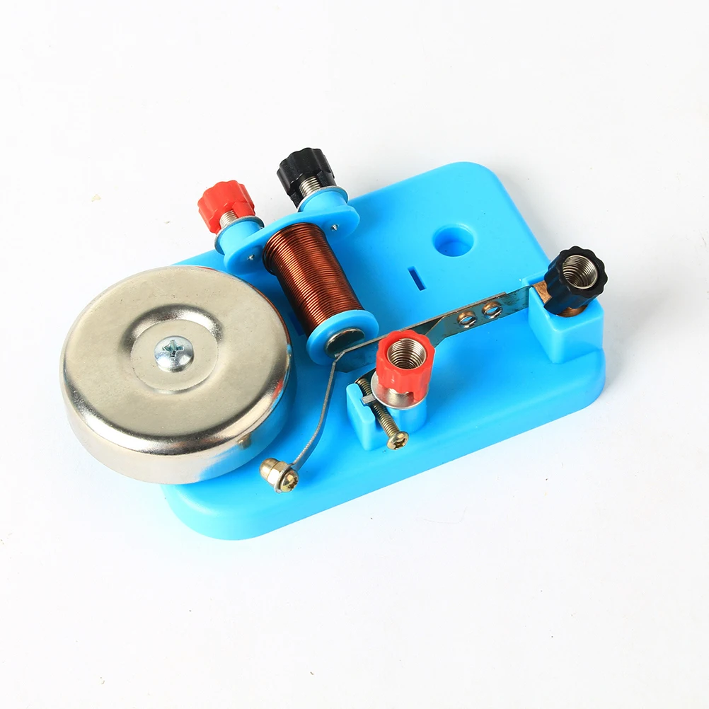 Electromagnet Teaching Instruments Electric Bell Plastic Iron Experimental Physics Lab Equipment Science Educational Aid
Electromagnet Teaching Instruments Electric Bell Plastic Iron Experimental Physics Lab Equipment Science Educational Aid