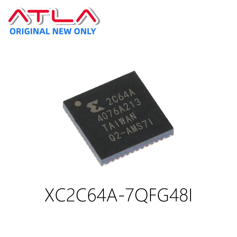 1-10PSC XC2C64A-7QFG48I QFN-48 Original Xilinx CPLD 64MC 37 I/O Pins 1.5K Gates In-System Programmable
1-10PSC XC2C64A-7QFG48I QFN-48 Original Xilinx CPLD 64MC 37 I/O Pins 1.5K Gates In-System Programmable
