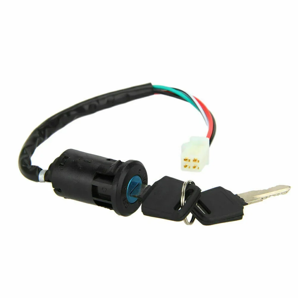 Replacement Ignition Key Switch 4 Wire Including 2 Keys for Easy Use on ATV For 50 70 90 110 125 1For 50 2For 50 CC
Replacement Ignition Key Switch 4 Wire Including 2 Keys for Easy Use on ATV For 50 70 90 110 125 1For 50 2For 50 CC