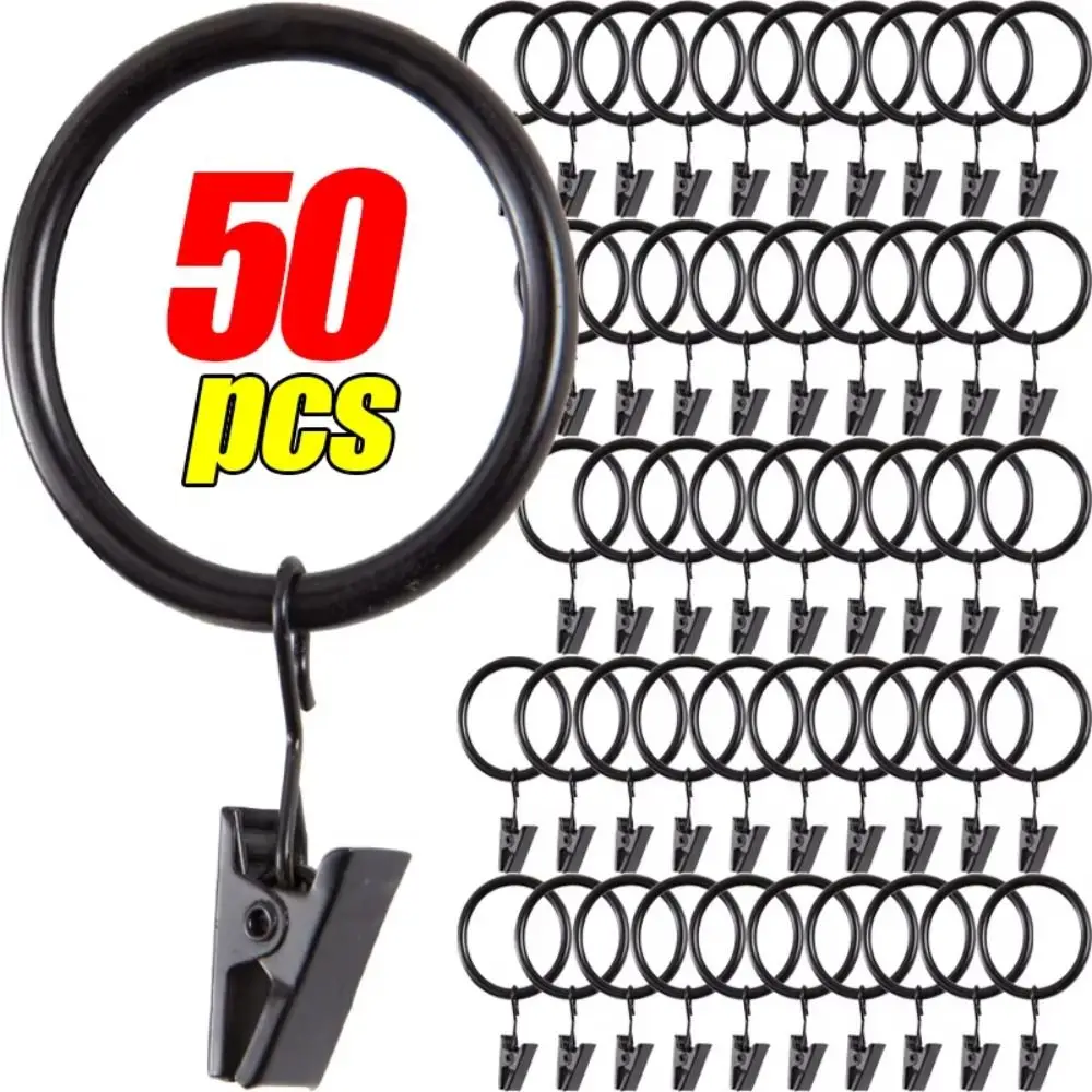Decorative Hanger Pins Low Noise Curtain Rings Metal Heavy Duty Roman Circles Practical Black Metal Curtain Clips Home
Decorative Hanger Pins Low Noise Curtain Rings Metal Heavy Duty Roman Circles Practical Black Metal Curtain Clips Home