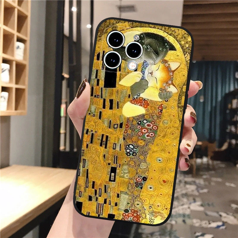 Van Gogh Gustav Klimt Mona Lisa Fun Cat Phone Case For iphone 17 Pro Max Air 16 15 14 13 Pro Max 15 16 Pro 15Plus Shell
Van Gogh Gustav Klimt Mona Lisa Fun Cat Phone Case For iphone 17 Pro Max Air 16 15 14 13 Pro Max 15 16 Pro 15Plus Shell