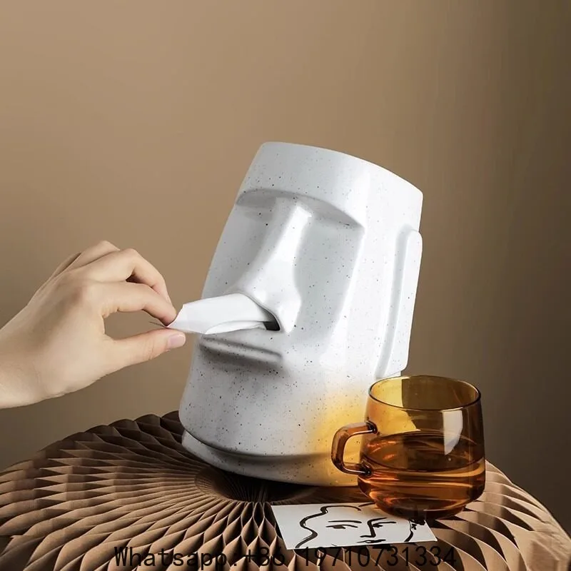 Internet Celebrity Creative Stone Statue Tissue Box, Home Living Room High-end Light Luxury Drawer Box Multi-functional
Internet Celebrity Creative Stone Statue Tissue Box, Home Living Room High-end Light Luxury Drawer Box Multi-functional