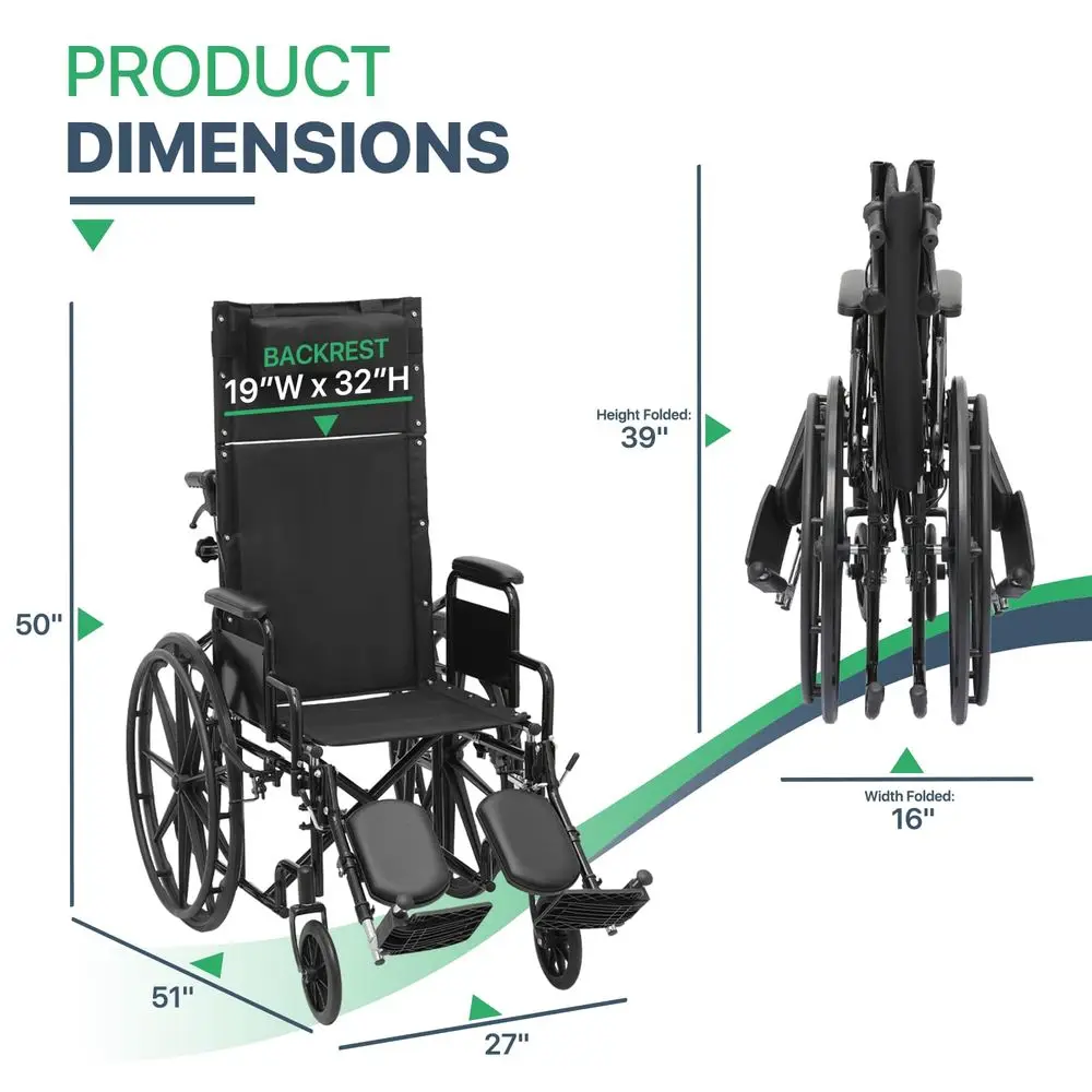 HighBack Foldable Wheelchair for Adults 300Lbs, Reclining Folding SelfPropelled AllTerrain HeavyDuty Wheel Chair for Seniors wi
HighBack Foldable Wheelchair for Adults 300Lbs, Reclining Folding SelfPropelled AllTerrain HeavyDuty Wheel Chair for Seniors wi