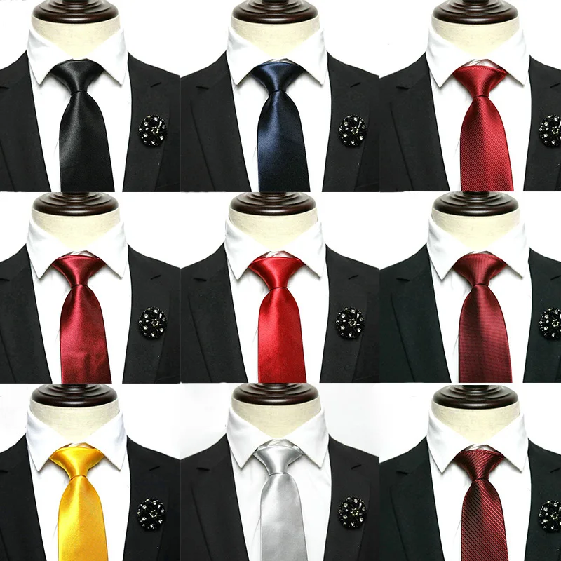 8cm Men's Tie Solid Color Wine Red Blue Necktie Neck Tie Satin Daily Wear Cravat Wedding Party Gift
8cm Men's Tie Solid Color Wine Red Blue Necktie Neck Tie Satin Daily Wear Cravat Wedding Party Gift