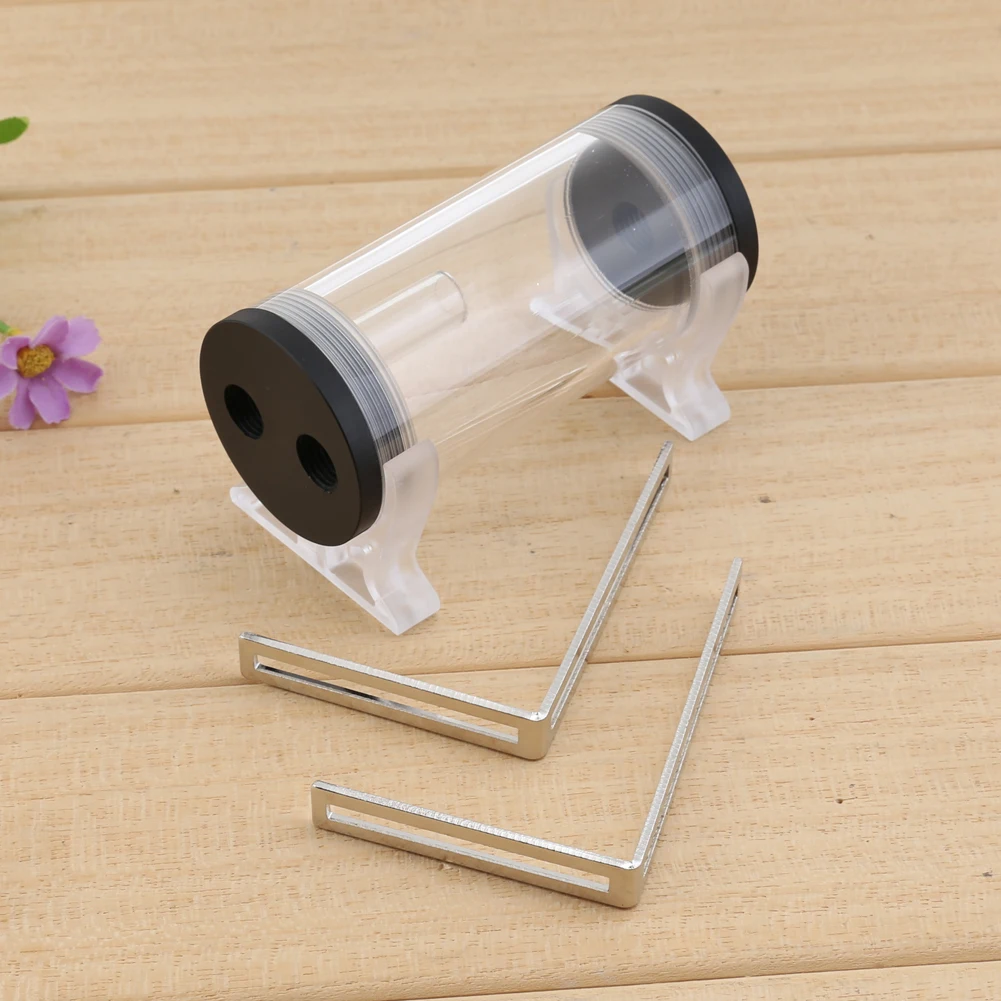 Резервуар-цилиндр диаметром 50 мм с резьбой G1/4 для систем водяного охлаждения ПК
Резервуар-цилиндр диаметром 50 мм с резьбой G1/4 для систем водяного охлаждения ПК