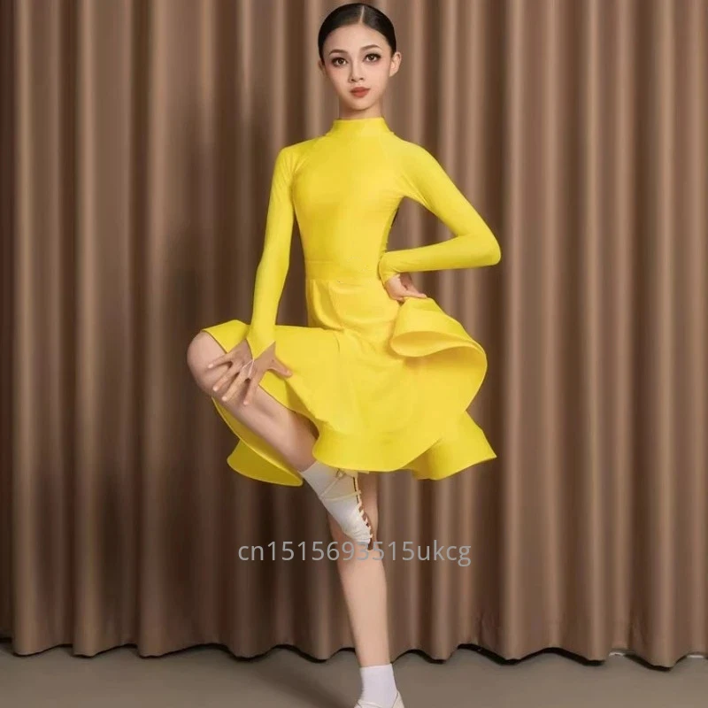 High-end Standard Dance Dress Children Latin Dancewear Competition Clothes Girls Professional Ballroom Dance Performance Clothes
High-end Standard Dance Dress Children Latin Dancewear Competition Clothes Girls Professional Ballroom Dance Performance Clothes