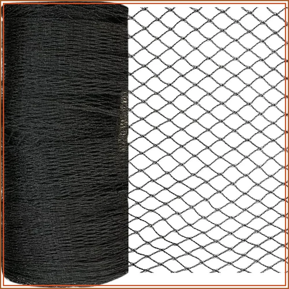 25x100 FT Bird Netting for Chicken Coop, 1 Inch Mesh, Strong Woven, UV Resistant, Reusable, Protects Garden Plants, Fruit Trees, Vegetables
25x100 FT Bird Netting for Chicken Coop, 1 Inch Mesh, Strong Woven, UV Resistant, Reusable, Protects Garden Plants, Fruit Trees, Vegetables