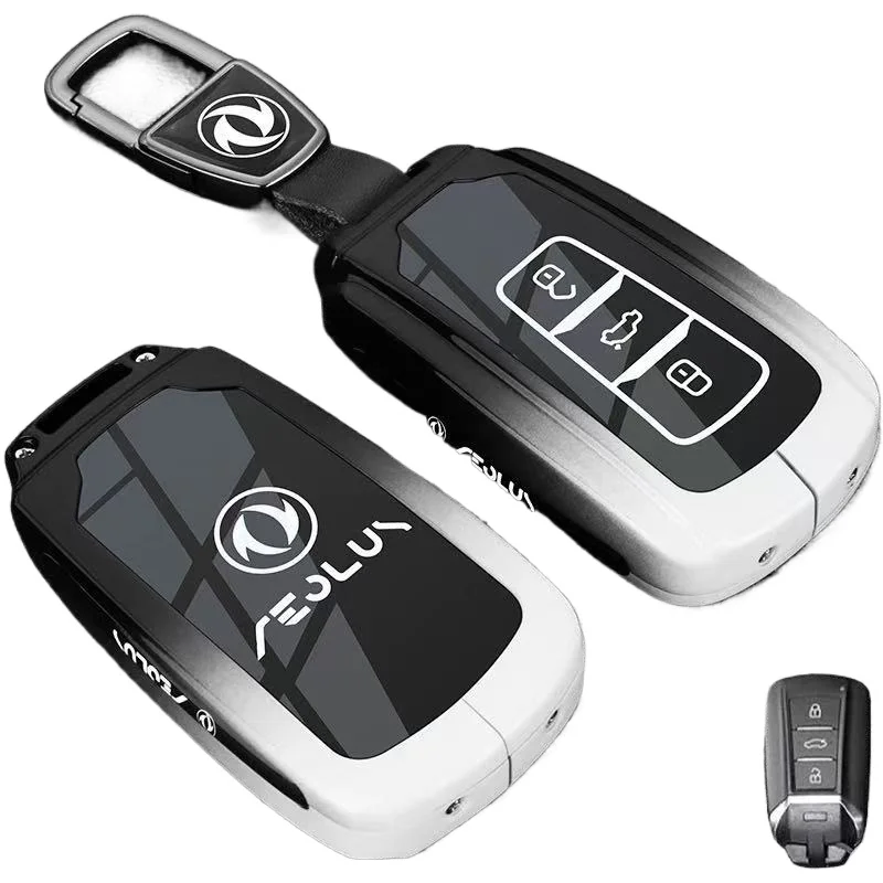 Premium Zinc Alloy Key Cover Case for Dongfeng Aeolus Yixuan MAX/Yixuan GS/AX7 Pro Mach Edition - Protective Key Fob Shell
Premium Zinc Alloy Key Cover Case for Dongfeng Aeolus Yixuan MAX/Yixuan GS/AX7 Pro Mach Edition - Protective Key Fob Shell
