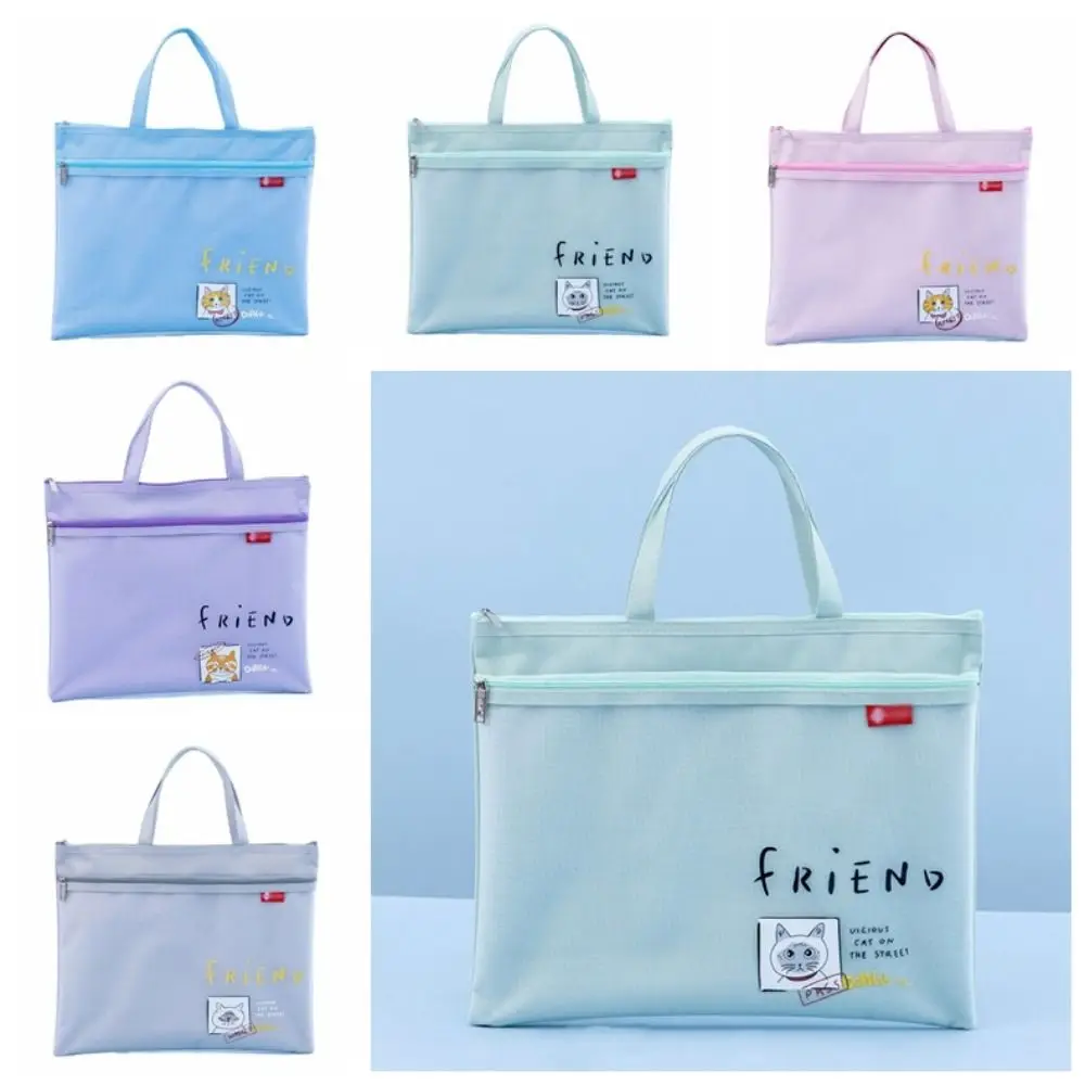 Portable Book Storage Bag Oxford Cloth Handheld a4 File Organizer Waterproof with Handle Art Storage Bag Office Supplies
Portable Book Storage Bag Oxford Cloth Handheld a4 File Organizer Waterproof with Handle Art Storage Bag Office Supplies